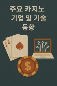 주요 카지노 기업 및 기술 동향